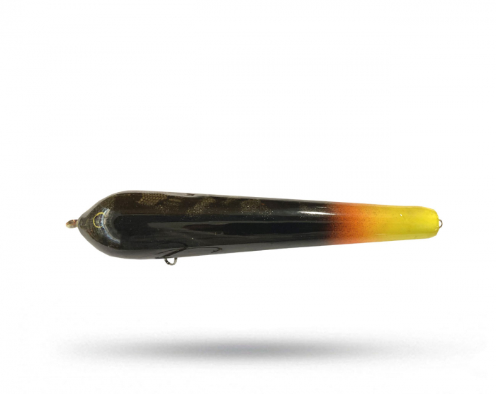 Smity Jerk - Black Fire Tail i gruppen Fiskedrag / Jerkbaits hos Örebro Fiske & Outdoor AB (Smity Jerk BlackFire)